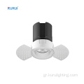 Modular Anti Glare COB Dimmable Spotlight Εύκολα ρυθμιζόμενα φώτα LED Downlight Spotlight